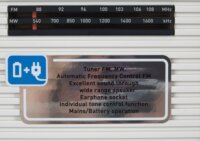 Grundig Music 60X Hordozható FM rádió - Fehér/Szürke