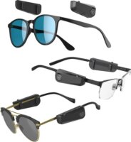 JLab JBuds Frames Bluetooth Fülhallgató Headset - Fekete