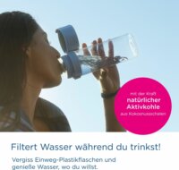 Brita Fill & Go Vital Vízszűrő kulacs 0,6L Kék + 2db MicroDisc filter