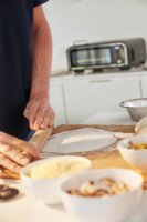 Severin PG 8575 SERICO Digitaler Elektromos Pizzasütő 2000W - Fekete