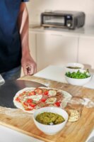 Severin PG 8575 SERICO Digitaler Elektromos Pizzasütő 2000W - Fekete