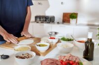 Severin PG 8575 SERICO Digitaler Elektromos Pizzasütő 2000W - Fekete