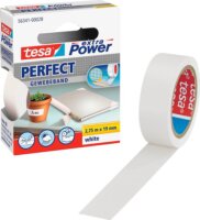 Tesa 56341 Extra Erős Szövet ragasztószalag 2,75m x 19mm - Fehér