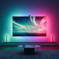 Govee H605C311 Envisual TV RGBIC Dekor LED háttérvilágítás T2 Dual kamerával (55" - 65")