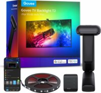 Govee H605C311 Envisual TV RGBIC Dekor LED háttérvilágítás T2 Dual kamerával (55" - 65")