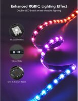 Govee H605C311 Envisual TV RGBIC Dekor LED háttérvilágítás T2 Dual kamerával (55" - 65")