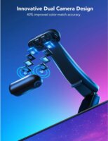 Govee H605C311 Envisual TV RGBIC Dekor LED háttérvilágítás T2 Dual kamerával (55" - 65")