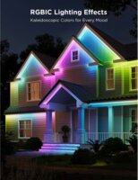Govee H70A13D1 LED Phantasy Outdoor Strip Light - kültéri RGBIC Dekor világítás 10m