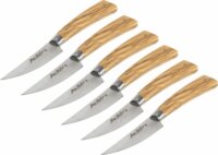 Jean Dubost Laguiole Steakmesser - Olajfa 6 darabos Konyhakés készlet Díszdobozban