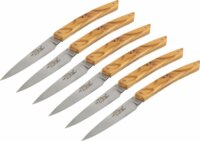 Jean Dubost Laguiole Messer - Olajfa 6 darabos Konyhakés készlet