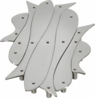 Alessi DUL03 Rozsdamentes Acél kinyitható Edényalátét 51 x 19 cm