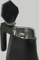 Alessi MT18/3 B Mokka Espresso 3 személyes kotyogós kávéfőző 150ml - Fekete