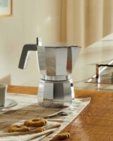Alessi DC06/1 Mokka Espresso 1 személyes kotyogós kávéfőző 70ml - Ezüst