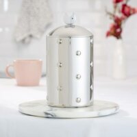 Alessi CB01 Kalisto 1 Rozsdamentes Acél konyhai tárolóedény 1,14L - Ezüst