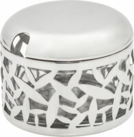 Alessi MSA17 Rozsdamentes Acél Sajt tartó tál kaktusz mintával 200ml - Ezüst