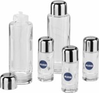 Alessi MSA16 Cactus Üveg Fűszertartó készlet 5 részes - Átlátszó / Ezüst