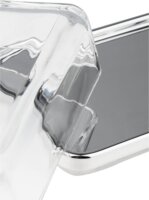 Alessi ES03 Butterdose Rozsdamentes Acél Vajtartó Üvegfedővel - Átlátszó / Ezüst