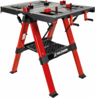 Holzmann WST100SOLID Munkapad beépített Satuval 820 x 630 mm - Fekete / Piros