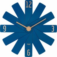 TFA 60 3020 06 Clock in the box Design Fali Óra 40cm - Kék