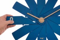 TFA 60 3020 06 Clock in the box Design Fali Óra 40cm - Kék
