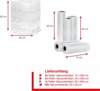 Solis S0103 Value Pack Vákuum fóla tekercs és tasak készlet 3+50db