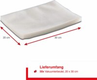 Solis S0110 Vac Bags Vákuum csomagoló tasak 20x30cm 50db