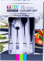 TOO KT-404 S Dolphin Evőeszköz szett (16 részes)