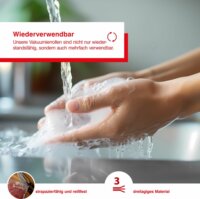 Solis S0108 Vac Rolls Vákuum csomagoló tekercs 20cm x 60m 2db