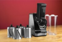 Solis Slice & More 8401 Konyhai Aprítógép 350 Watt - Ezüst / Fekete