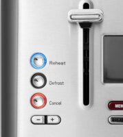 Solis SO212 Flex-Toaster 8004 Két szeletes Kenyérpirító Zsemletartóval - Ezüst