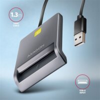 Axagon CRE-SM3T USB 2.0 Smart ID Card Kártyaolvasó