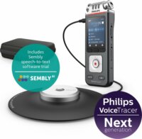 Philips DVT 8115 Voice Tracer Meeting Recorder Diktafon 8GB - Szürke