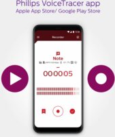 Philips DVT 8115 Voice Tracer Meeting Recorder Diktafon 8GB - Szürke