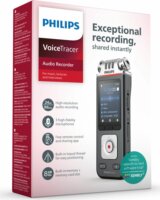 Philips DVT 6115 Voice Tracer Audio Recorder Diktafon 8GB - Szürke