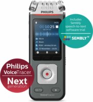 Philips DVT 6115 Voice Tracer Audio Recorder Diktafon 8GB - Szürke