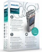 Philips DVT 4115 Voice Tracer Audio Recorder Diktafon 8GB - Ezüst