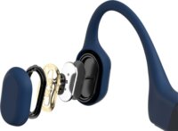 Shokz OpenRun Bluetooth USB-C Csontrezgéses Sport Fejhallgató Headset - Kék