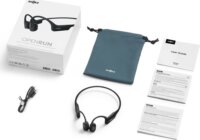 Shokz OpenRun Bluetooth USB-C Csontrezgéses Sport Fejhallgató Headset - Fekete
