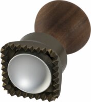 Marcato QUADRATO Cakkos négyzet formájú Ravioli Tészta kiszúró forma 45x45mm - Diófa