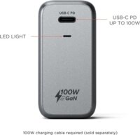 Satechi ST-UC100WSM-EU 100W Type-C PD Hálózati Töltő - Asztroszürke