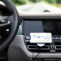 Satechi ST-MCMWCM Vezeték Nélküli Autós Tartó/Töltő - Asztroszürke