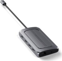 Satechi ST-U4MA3M Type-C HUB - Szürke