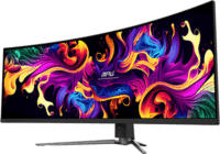 MSI 49" MPG 491CQP DQHD QD-OLED Ívelt Gaming Monitor - Fekete