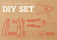 Bessey DIY Set SET1-A Asztalos szorító + Lemezvágó olló készlet