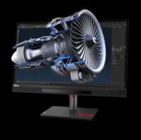 LENOVO ThinkVision 27" P27 3D UHD IPS Monitor - Fekete