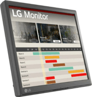 LG 17" 17BR30T-B HD TN Touch Monitor - Fekete