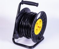 TOO CRB-4400 Hosszabbító 4 aljzatos Kábeldob 40m - Fekete