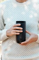 Ember 16oz Tumbler Akkus Bluetooth Temosz Bögre 473ml - Fekete