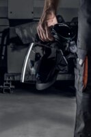 Uvex Pheos Munkavédelmi Sisak Arc és fülvédővel - Fekete