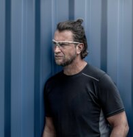 Uvex Sportstyle Planet Munkavédelmi Védőszemüveg UV szűrővel - Bézs